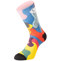 Ponožky FUNKY CAMO 2022, UNDERSHIELD (růžová/modrá/žlutá)