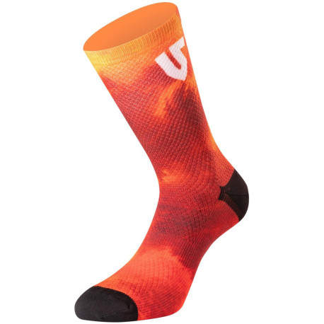 Ponožky TYE DYE 2022, UNDERSHIELD (červená)