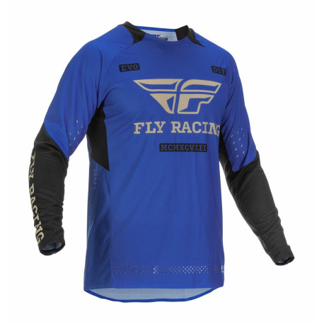 Dres EVOLUTION DST. FLY RACING - USA 2022 (modrá/černá)