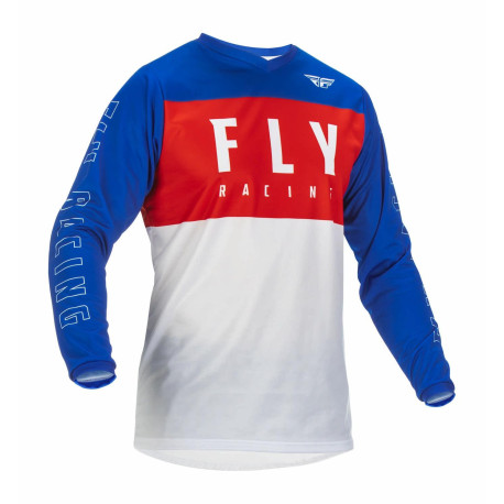 Dres F-16 , FLY RACING - USA 2022 (červená/bílá/modrá)