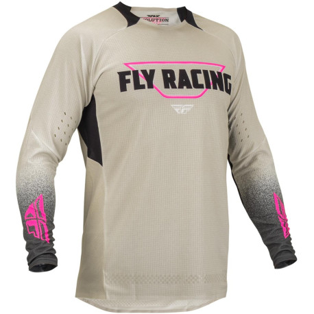Dres EVOLUTION DST. FLY RACING - USA 2023 (ivory/černá)
