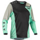 Dres KINETIC JET, FLY RACING - USA 2023 (černá/mint/šedá)