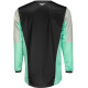Dres KINETIC JET, FLY RACING - USA 2023 (černá/mint/šedá)