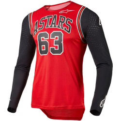 Dres TECHSTAR limitovaná edice ACUMEN, ALPINESTARS (červená/černá/bílá) 2023