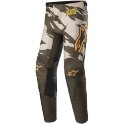 Kalhoty RACER TACTICAL, ALPINESTARS (písková/zelená/mandarinka)