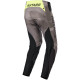 Kalhoty TECHSTAR limitovaná edice AMS, ALPINESTARS (šedá/černá/žlutá fluo)