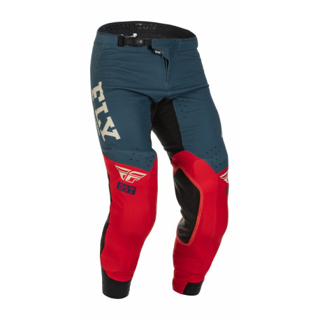 Kalhoty EVOLUTION DST, FLY RACING - USA 2022 (červená/šedá)