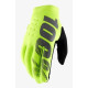 Rukavice BRISKER, 100% (fluo žlutá)