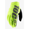 Rukavice BRISKER, 100% (fluo žlutá)