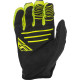 Rukavice WINDPROOF, FLY RACING - USA (černá/HI-Vis)