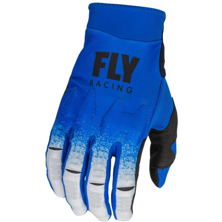 Rukavice EVOLUTION DST, FLY RACING - USA 2023 (modrá/šedá)