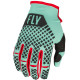 Rukavice KINETIC SE, FLY RACING - USA 2023 (mint/černá/červená)