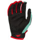 Rukavice KINETIC SE, FLY RACING - USA 2023 (mint/černá/červená)