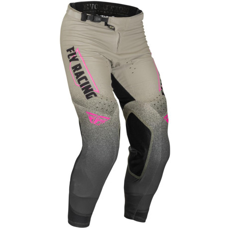 Kalhoty EVOLUTION DST. FLY RACING - USA 2023 (ivory/černá)