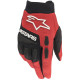Rukavice FULL BORE, ALPINESTARS (červená/černá) 2023