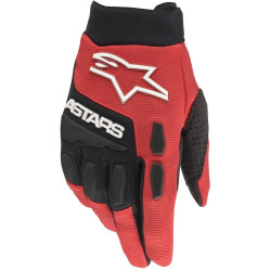 Rukavice FULL BORE, ALPINESTARS (červená/černá) 2025