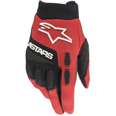 Rukavice FULL BORE, ALPINESTARS (červená/černá) 2023