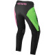 Kalhoty RACER COMPASS, ALPINESTARS, dětské (černá/zelená neon/růžová fluo) 2022