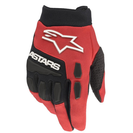 Rukavice FULL BORE, ALPINESTARS, dětské (červená/černá) 2023