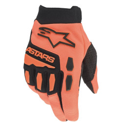 Rukavice FULL BORE, ALPINESTARS, dětské (oranžová/černá) 2025