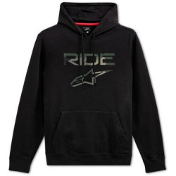 Mikina RIDE 2.0 CAMO HOODIE, ALPINESTARS (černá)