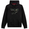 Mikina RIDE 2.0 CAMO HOODIE, ALPINESTARS (černá)