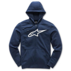 Mikina AGELESS II FLEECE, ALPINESTARS (modrá/bílá)