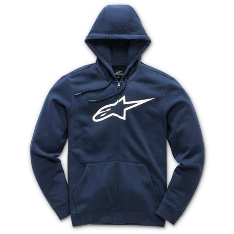 Mikina AGELESS II FLEECE, ALPINESTARS (modrá/bílá)