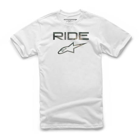 Triko RIDE 2.0 CAMO, ALPINESTARS (bílá/camo)