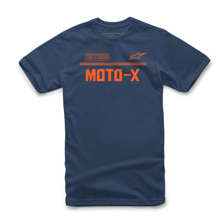 Triko ASTARS MOTO-X, ALPINESTARS (modrá/oranžová)