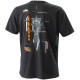 Triko RADICAL TECHLINE, KTM (černá)
