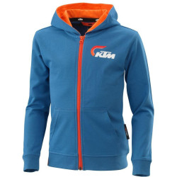 Mikina na zip RADICAL, KTM, dětská (modrá)