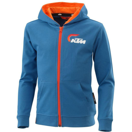 Mikina na zip RADICAL, KTM, dětská (modrá)