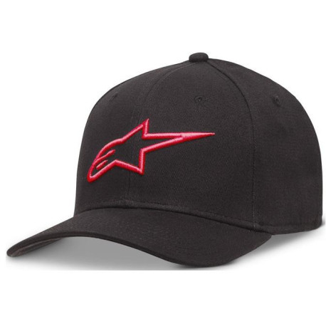 Kšiltovka AGELESS CURVE, ALPINESTARS (černá/červená)