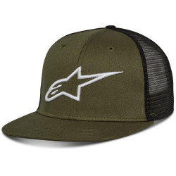 Kšiltovka CORP TRUCKER, ALPINESTARS (zelená/černá)