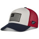 Kšiltovka FLAG SNAP HAT, ALPINESTARS (modrá/červená/bílá)