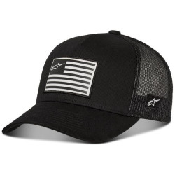 Kšiltovka FLAG SNAP HAT, ALPINESTARS (černá)