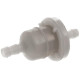Palivový filtr s papírovou vložkou, Q-TECH (pro vnitřní průměr hadice 5-6 mm)