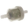 Palivový filtr s papírovou vložkou, Q-TECH (pro vnitřní průměr hadice 5-6 mm)