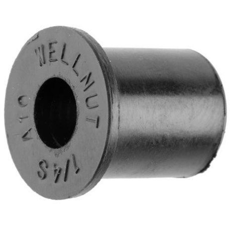 Gumová matice se závitem M6 x 1 mm (sada 5 ks), Tourmax