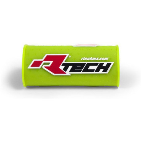 Chránič na bezhrazdová řídítka s nápisem "Rtech" (pro průměr 28,6 mm), RTECH (neon žlutý)