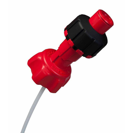 Koncovka pro kanystr R15, RTECH (červená)