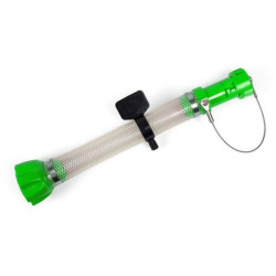 Koncovka s hubicí pro kanystr R15, RTECH (zelená)