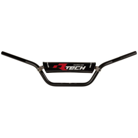 řídítka (ATV) o průměru 22 mm s hrazdou a chráničem, RTECH (černá)