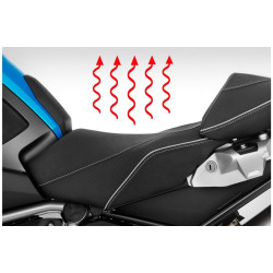 Karbonové vyhřívání sedla motocyklů a čtyřkolek, 2 stupňová regulace teploty