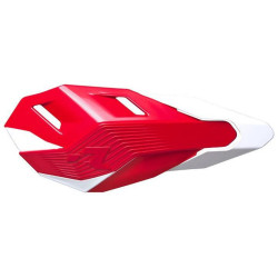 Kryty páček HP3 CROSS/ENDURO, RTECH (červená/bílá, vč. montážní sady)