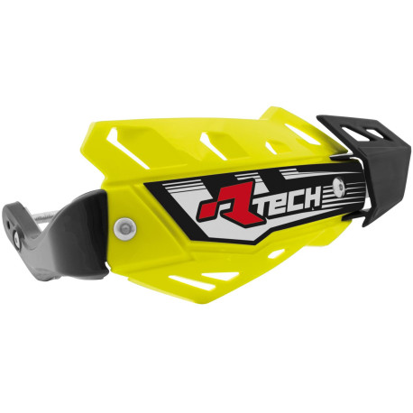 Kryty páček FLX ATV, RTECH (neon žluté, 4 varianty v 1, vč. montážní sady)