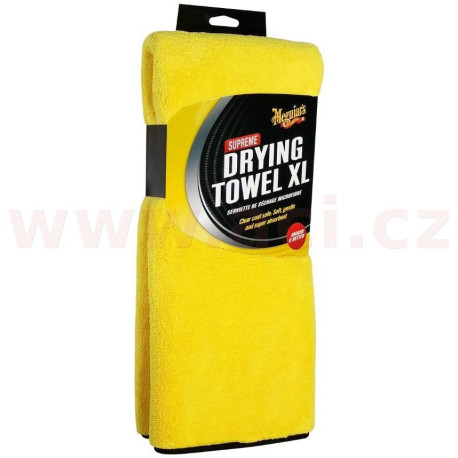 Meguiar's Supreme Drying Towel XL - extra hustý a savý sušicí ručník z mikrovlákna, 85 x 55 cm, 1 050 g/m2