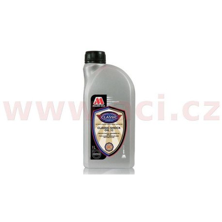 MILLERS OILS Classic Shock Oil 32 - olej tlumičů pro sportovní styl jízdy a pro karburátory 1 l