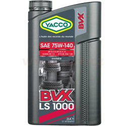 YACCO převodový olej plně syntetický BVX LS 1000 75W140 2l